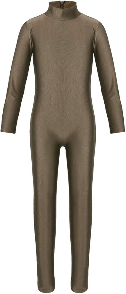 Mädchen Ballettanzug Langarm Samt - Tanzbody Gymnastikanzug Gr. 98-164