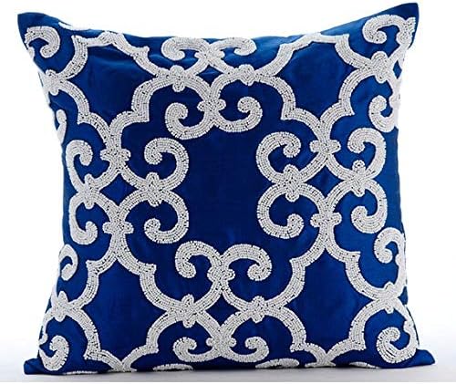 Amazon Com The Homecentric Designer Blue Accent Pillows Arabic