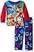 Nickelodeon Boys' Toddler Paw Patrol 2-Piece Fleece Pajama Set, Red, 2T