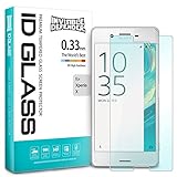 Xperia X Screen Protector - Invisible Defender Glass [TEMPERED GLASS]HD Quality, Strong Clear Protection, Anti-Scratch Technology for Sony Xperia X