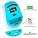 Splaks Wireless Optical Computer Mouse, 2.4Ghz Wireless Mice Portable Office Mouse, Left or Right Hand Mouse 3 Adjustable DPI, 4 Buttons with Nano USB Receiver for Computer, Laptop, MacBook