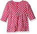 BON BEBE Baby Girls' 2 Piece Top and Skegging Pant Set, Fuchsia Polka Dots, 3-6 Months