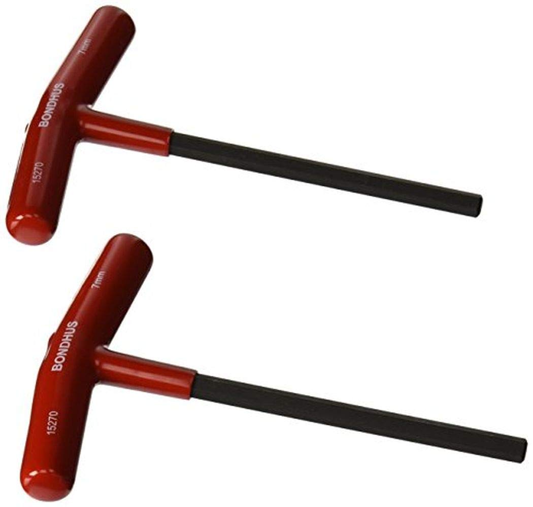 Bondhus, 7MM T-Handle HEX Driver 6", 7MM, 15270
