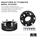 Wheel Spacers for Chevy Silverado 6x5.5, 2