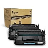 V4INK 2 Pack Replacement for HP CF226X HP 26X CF226A Toner Cartridge for HP Laserjet Pro M402dn M402n M402dw, HP MFP M426fdw M426fdn Printer, 9000 Pages High Yield Black