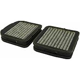 ECOGARD XC35520C Premium Cabin Air Filter with Activated Carbon | Fits 2000-2006 Mercedes-Benz S430 4.3L, S500 5.0L, CL500 5.0L; 2001-2006 S55 AMG 5.5L; 2006 S350 3.7L, S65 AMG 6.0L
