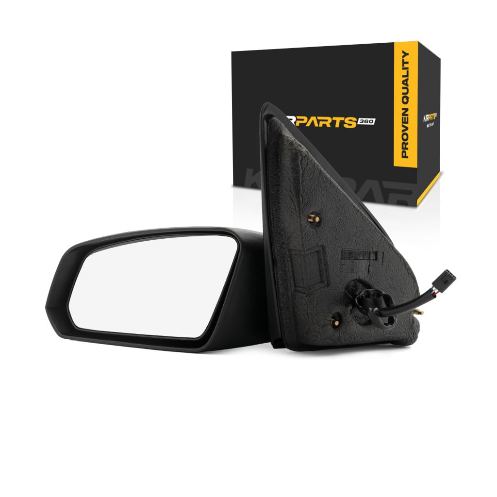 Photo 1 of For Saturn Ion 2003 2004 2005 2006 2007 Door Mirror Driver Side | Power | Non-Heated | Textured | Sedan | Replacement For 22726680 | GM1320267