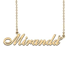 HUAN XUN Customized Nameplate Necklace Charm