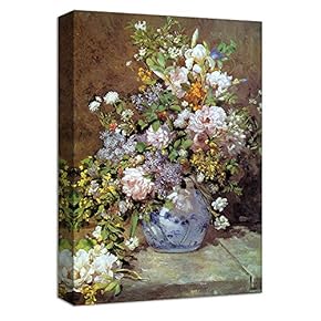Canvas Wall Art Dance in The Country by Pierre-Auguste Renoir Canvas Prints Home Artwork Decoration for Living Room,Bedroom - 12x18 inches