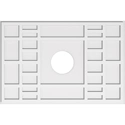 Ekena Millwork CMP38X25BX-07000 Beaux Architectural