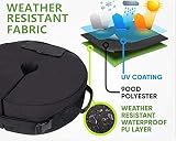 Brislut Parasol Base Weights Bag - Up to 40kg Heavy Duty Cantilever Umbrella view 9