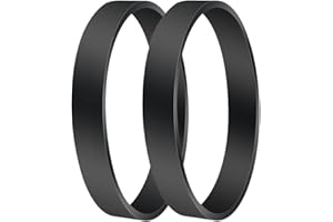 For Dirt Devil Vacuum Cleaner Belt Kit Includes Two Rubber Replacements for Improved Efficiency