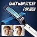 Beard Straightener for Men, Quick Beard Hair Brush Styler Comb Multifunctional Beard Straightening Brush Electric Hair Comb