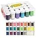 24 Pack Glitter Powder - Brightly Colored Loose Dust - Kids Fine Glitter Pack Shake Jars - Perfect for Holiday Crafting