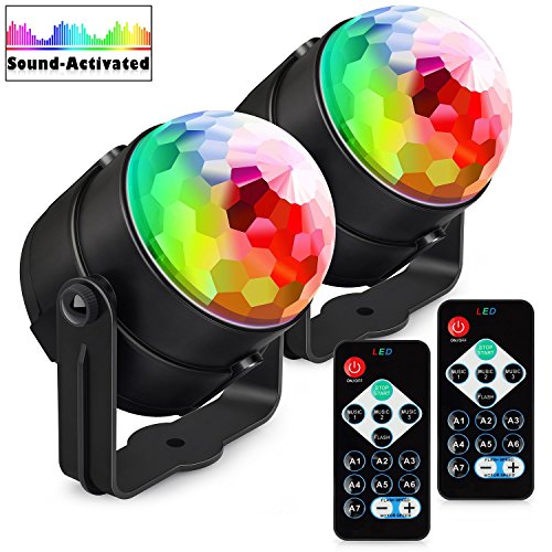 Party lights sound activated, petronius disco ball stro…