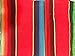 Mexitems Large Authentic Mexican Blanket Colorful Serape Blanket 84