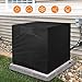 Air Conditioner Cover - Heavy Duty Outdoor AC Unit Cover Durable and Water Resistant for Winter Rain Snow Wind Dust Protection