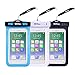 Wifzu Waterproof Phone Case IPX8 Certificated Dust Proof for 6 Inch Universal Smartphone 3 Packs