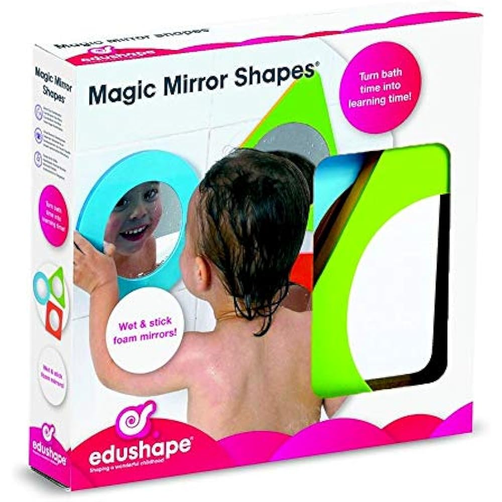 Magic Mirror Shapes & Colors Water Play Set, 3 Piece Baby And