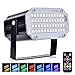 Aushen 48 Leds Halloween Strobe Light, Mini Portable Powerful Party Light Sound Activated Flash Stage Light Speed Control for Indoor Dance Disco DJ Parties Wedding Christmas Club Wedding Show (RGB)