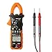 MS2108 Clamp Meter, T-RMS 6000 Counts AC/DC Clamp Meters INRUSH Ammeter Voltmeter Capacitor Ohmmeter Tester LCD Backlight Multimeter Electric Meter