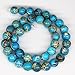 Blue Imperial Jasper Gemstone Loose Beads 6mm 62 Beads Per 15.5
