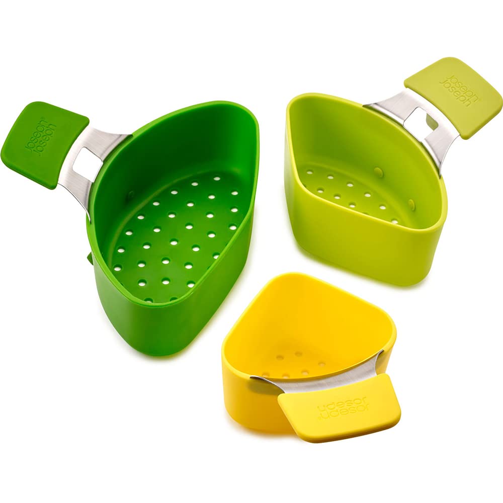 Joseph Joseph 40083 Nest Steaming Pod Set, 3-Piece - Green