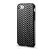 iPhone 7 Black Case / iPhone 8 Black Case, technext020 Ultra Slim Fit Carbon Fiber iPhone 7 / iPhone 8 Soft Cover Shock Resistance Protective for Pattern TPU Rubber Bumper Black