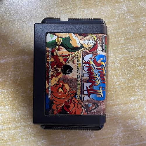 Seal-A-Deal Super Street Game Fighter II 2 LORD HIRYU 16 Bit MD Game Card Video Console Cartridge Reproduction