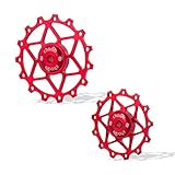 Chooee 13T Red Rear Derailleur Jockey Wheel Pulley Shimano SRAM