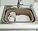 Obstnny 8 L Small Commercial Bus Tub, Plastic Dishpan Wash Basin, 5 Packs, Navy Blue