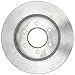 ACDelco Silver 18A1625A (19261797) Non-Coated Front Disc Brake Rotor