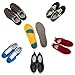 WOBAOS Sport Running Orthopedic Silica Gel Shoe Insole Pads Inserts Pain Relief