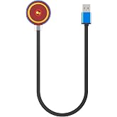 Clolasa MCC 3 Magnetic Charger - Compatible with Olighit Odin &amp; Olantern Series, Perun, Perun 2, Javelot, Marauder Mini, Seeker 3 Pro, Warrior, Baton S2R, Baton 3 Pro/Max - 3.3 FT/1M