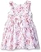 Rare Editions Baby Girls' Clip Dot Floral Print Dress