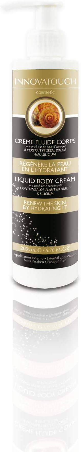 Innovatouch Pure Snail Slime Concentrate Fluid Body Cream 200ml