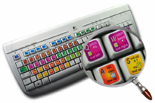 PCDJ DEX KEYBOARD STICKER