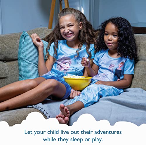 Disney Frozen Girls' Princess Dress Nightgown, Fantasy Gown, Soft & Cute Pajamas for Kids