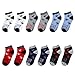 Falari 12 Pairs Boy Toddler Kids Cotton Socks