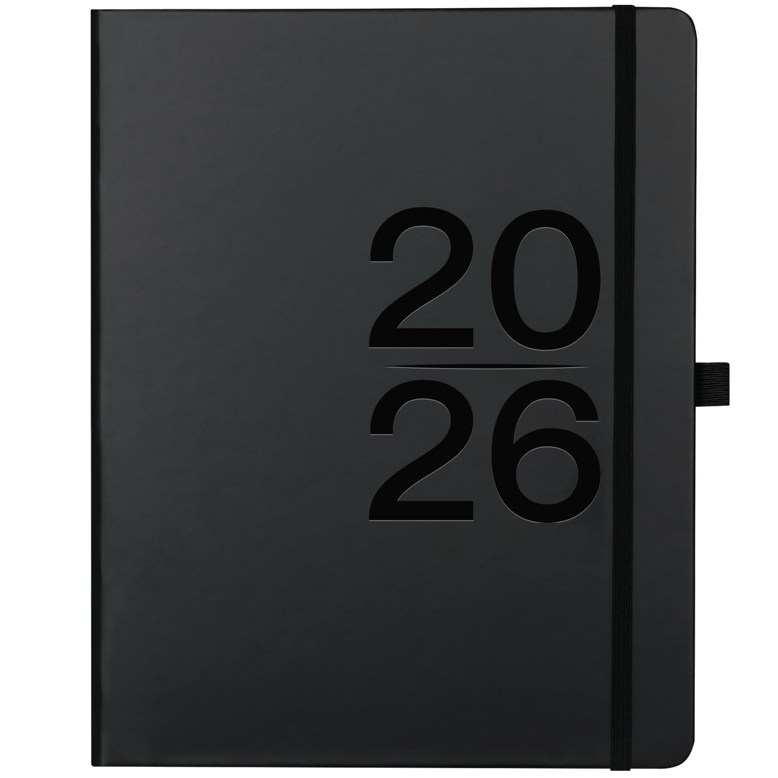 Photo 1 of 2026 Planner - 2026 Weekly Monthly Planner, 8" x 10", JAN.- DEC. 2026, 2026 Planner/Calendar with Weekly Note Page, Hardcover, Pen Loop, Elastic Band, Inner Pocket