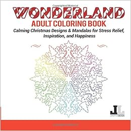 Amazon Com Wonderland Adult Coloring Book Calming