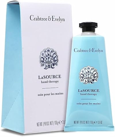 Crabtree & Evelyn La Source Hand Therapy Lotion Nourishing Smoothing 3.5 oz