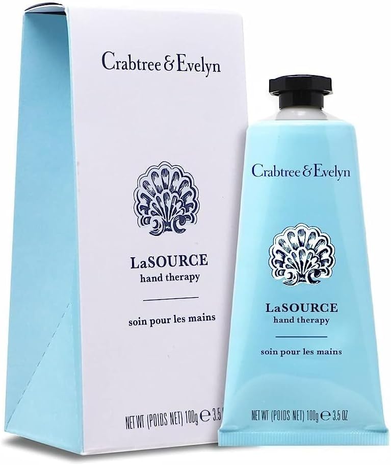 Crabtree & Evelyn La Source Hand Therapy Lotion Nourishing Smoothing 3.5 oz