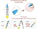 Rangebow Magic Water Doodle Pens - 2 Large, 2 Brush Pens for Aqua Drawing Mats & Boards
