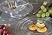 Premium Quality Heavyweight Plastic Plates China Like. Wedding and Party Dinnerware Plastic Plates 6.25 inc Clear-Value Pack 40 Count