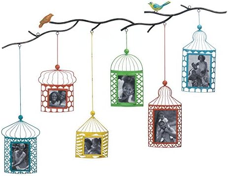 Accent PlusBirdcage Photo Frame Décor 46x1x31