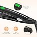 BESTOPE Hair Straightener 1.75 inch Wide Plate Flat Iron with Ceramic Instant Heat Up 450°F for Healthy Silky Hair(Dual Voltage, Auto Shut)