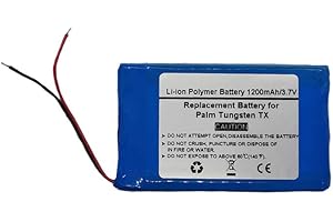 Starnovo 3.7V 1200mAH Replacement Battery for PDA Palm Tungsten TX