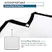 Akia Screens 120 inch Projector Screen 16:9 Foldable Anti-Crease Portable Screen Support Double Sided Projection for Outdoor Indoor 120