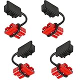 Orion Motor Tech 4 Pcs 2-4 Gauge 175A Battery Cable Quick Connect Disconnect Plug Kit Recovery Winch Trailer, 12-36V DC (4 Pcs)